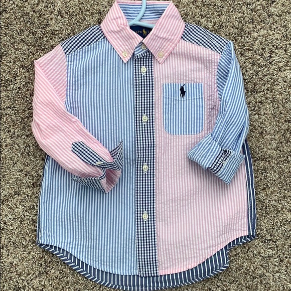 Brand New Toddler Boys Bundle Button Down Shirts - Picture 2 of 5
